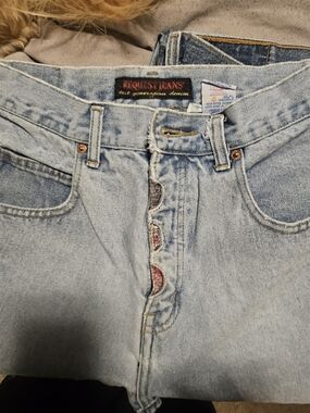 Men's Light Wash Request Jeans 90s Brand Vintage Relaxed Denim Jeans